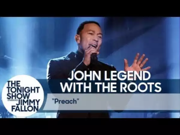 John Legend Performs “preach” Live On The Tonight Show